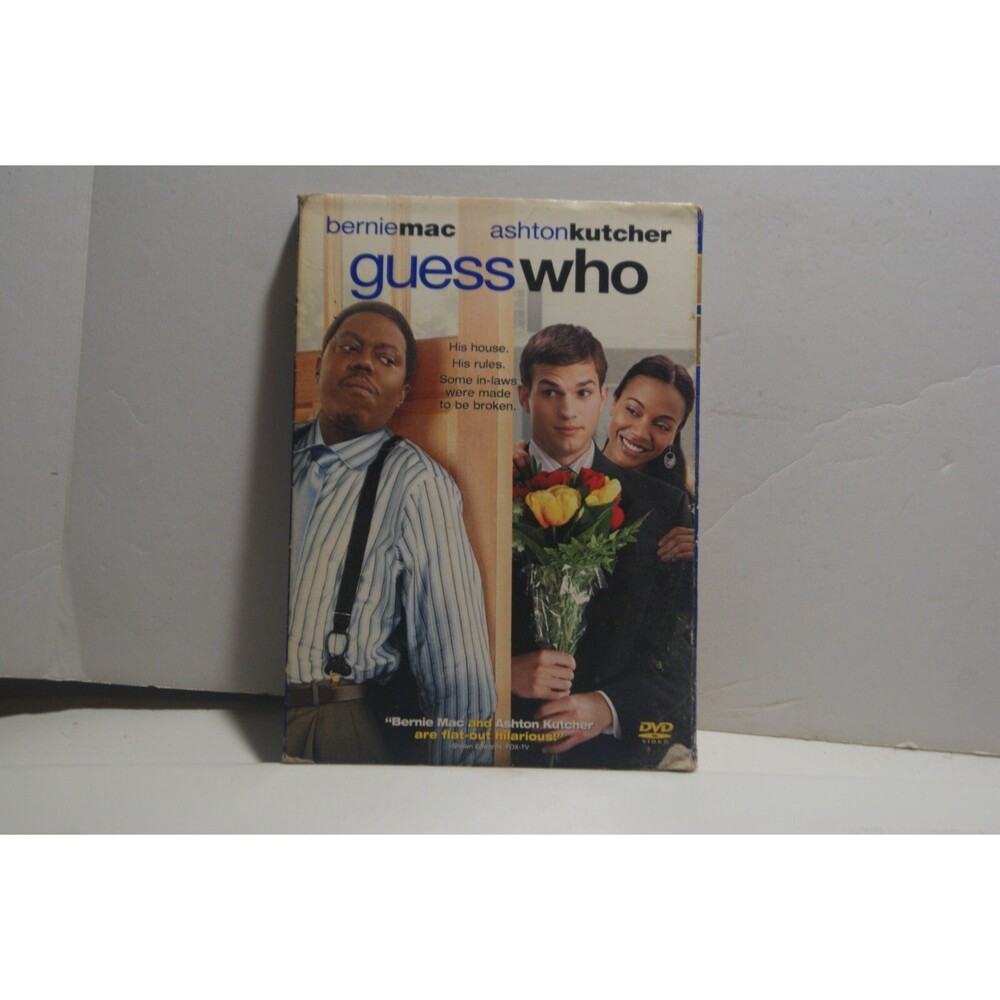 Guess Who (DVD, 2005, Widescreen) Bernie Mac Ashton Kutcher Comedy In-Laws